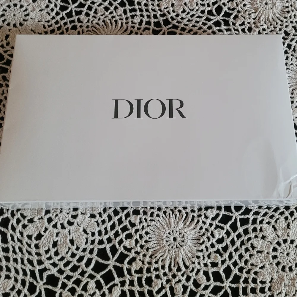 Dior Pink Suede Pouch with‎ Silver Logo Zip NIB